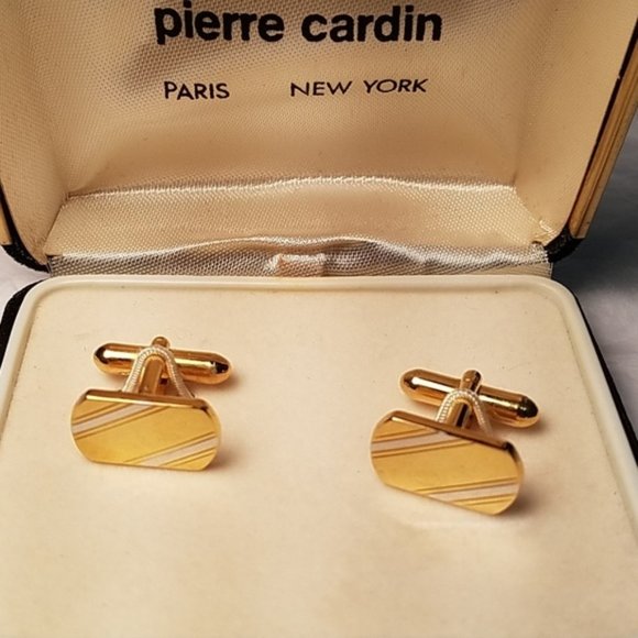 Pierre Cardin Other - Vintage Pierre Cardin Two Tone Cuff Links
